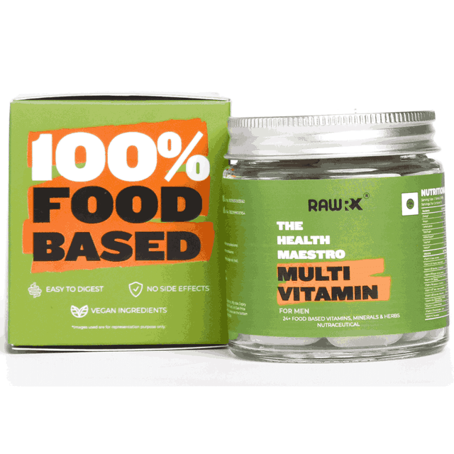 RawRX Plant Based Multivitamin for Men
