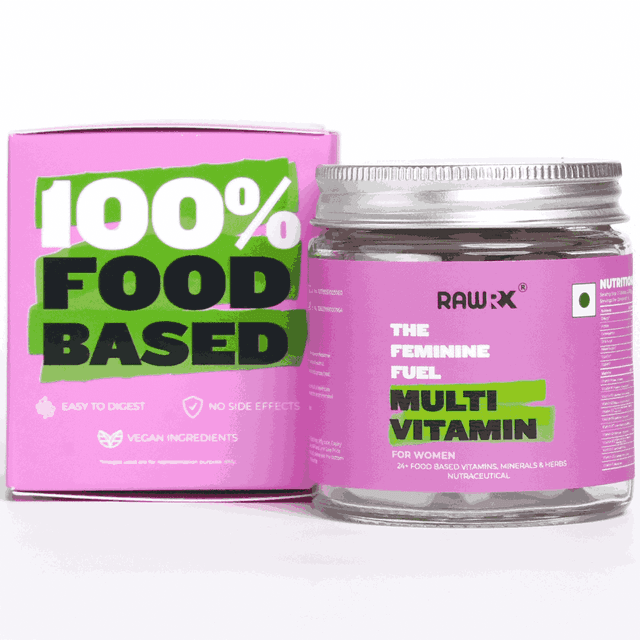 RawRX Plant Based Multivitamin for Women