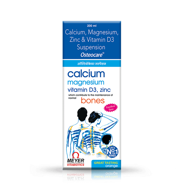 Osteocare Calcium Magnesium Zinc & Vitamin D3 Suspension